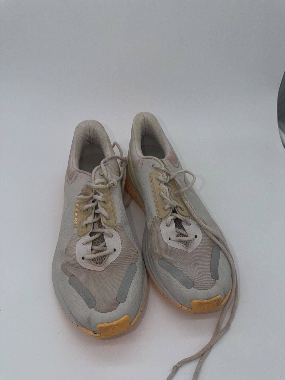 Lululemon Blissfeel Trail Run Shoes Womens Size 9.5 Beige Trail Running Sneakers